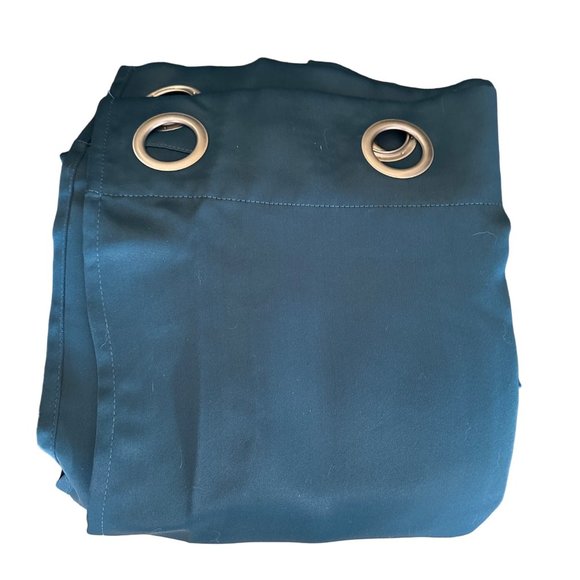 Sunzero Other - Sunzero Green Teal Single Curtain Panel with Grommets Lichtenberg 40 x 108